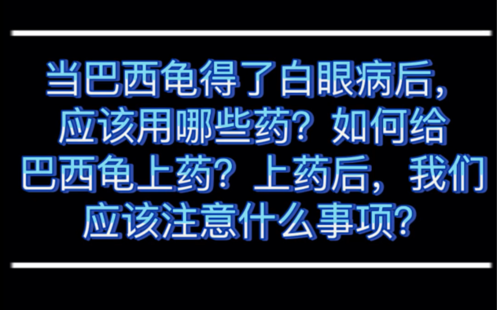 【如何判断巴西龟是否有白眼病?巴西龟得了白眼病后应该如何治疗?那么给巴西龟治疗白眼病期间应该注意什么?给巴西龟治疗白眼病后大概多久会好?】...