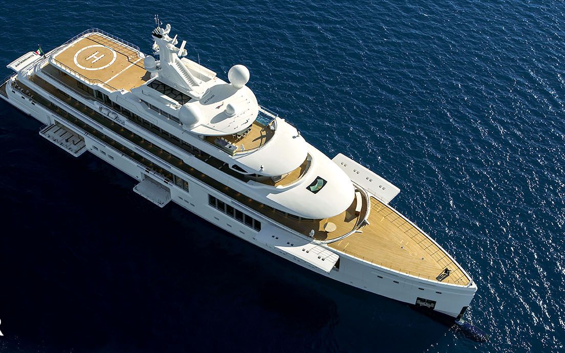 Benetti LUMINOSITY  107.6m353' Benetti FB272  Benetti 超级游艇哔哩哔哩bilibili