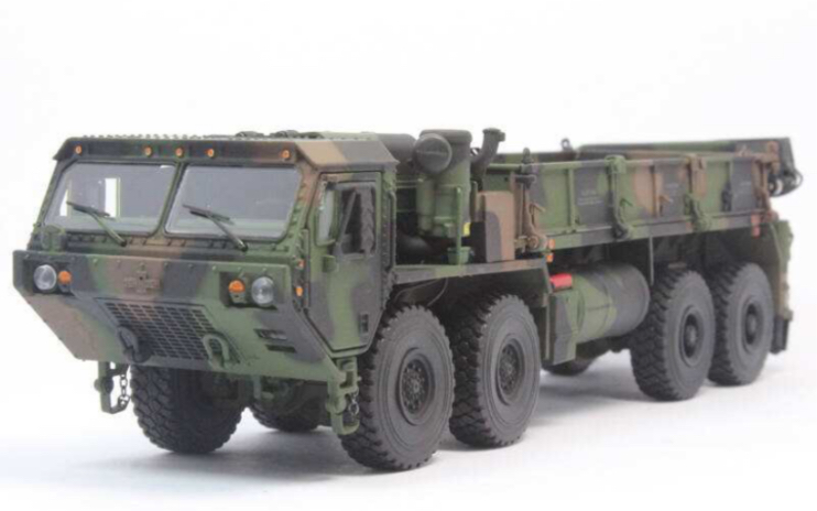 twh 奥什科什 oshkosh m985战术重型军用卡车 合金比例模型制作 美军北约迷彩坦克1:50哔哩哔哩bilibili