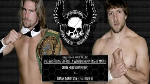 Chris Hero vs Bryan Danielson - PWG Guerre Sans Frontières_哔哩哔