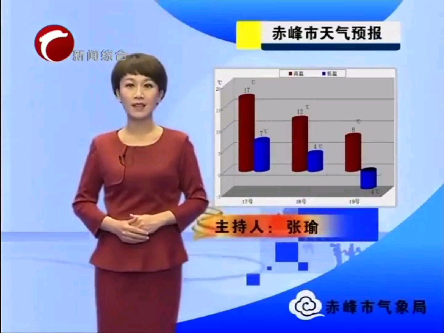 [图]【放送文化】[早期录像] 赤峰新闻综合频道《天气预报》+ 宣传片 + 广告 +《直通旗县区》片头（2016.3.18）