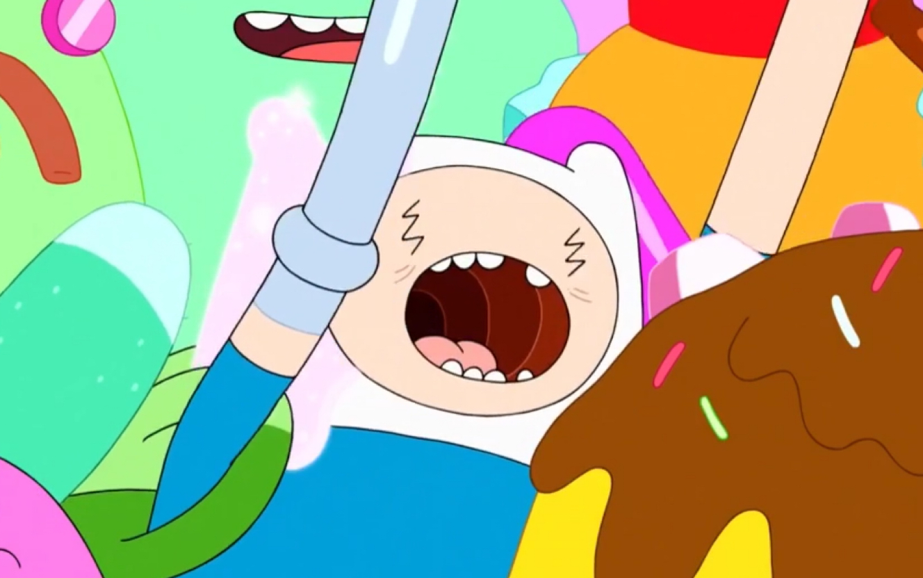 [图]【探险活宝】史上最完整Finn尖叫合集｜Adventure Time all Finn's Screams