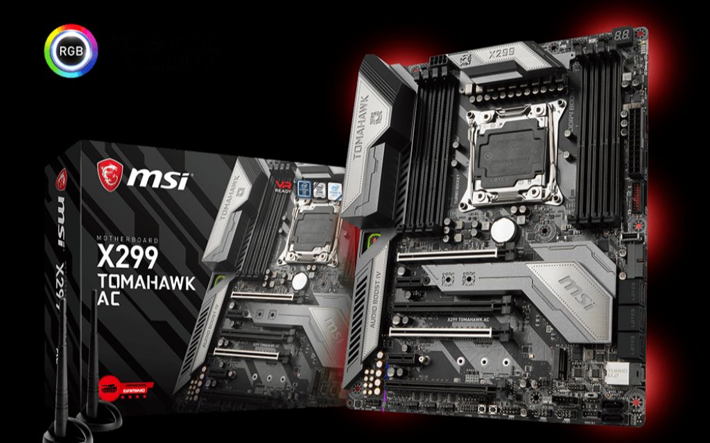 【考古系列】微星 x299 tomahawk ac 开箱