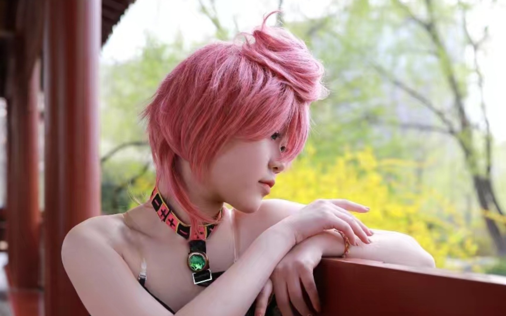 【14岁初中生cos特里休】震惊!