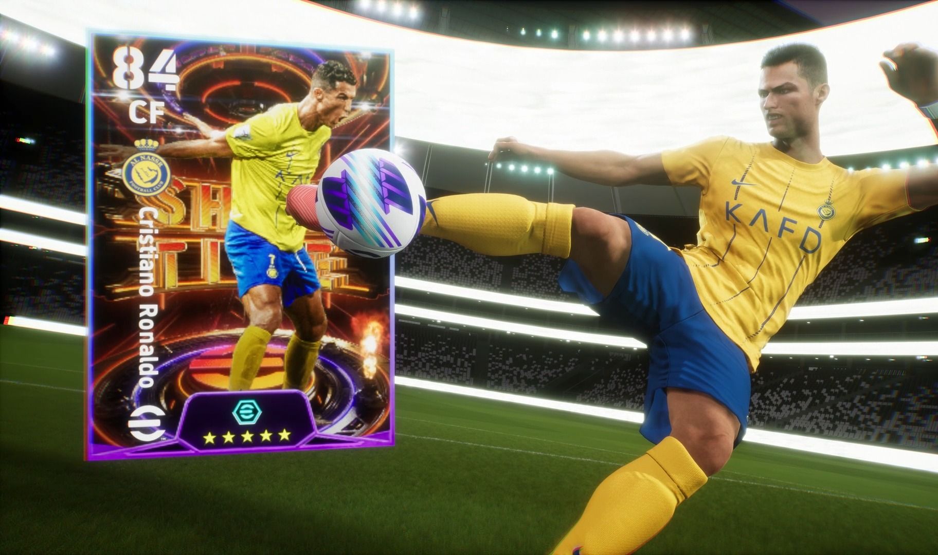 【efootball】实况足球 亚冠afc包试水 冲showtime c罗而来 siuuuuu!