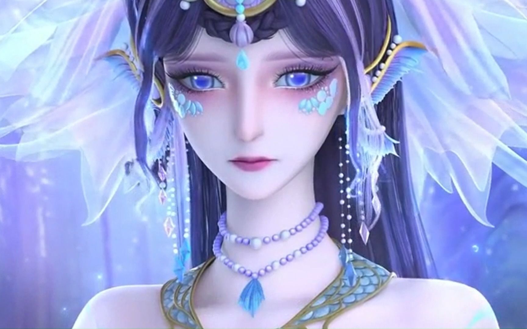 叶罗丽默水语 03集:王默参观珑贝宫,海公主海颜出场