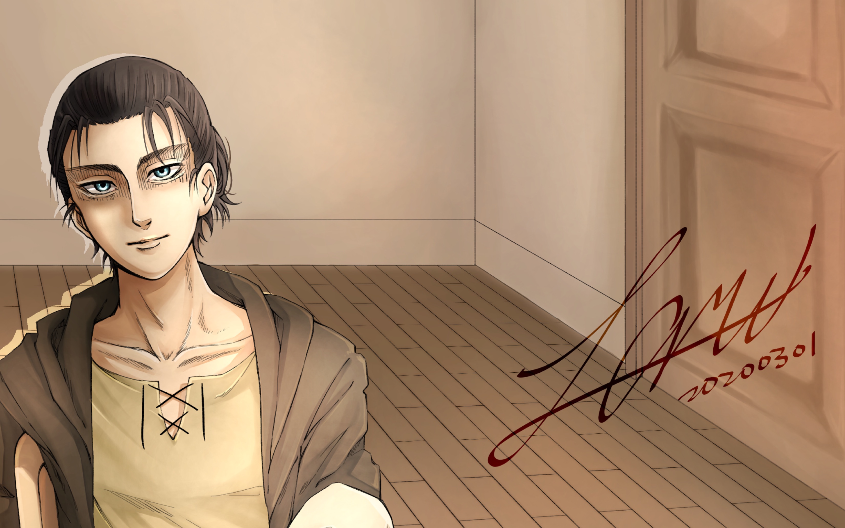 【lawless aru電繪】進擊的巨人_艾連 | medibang paint