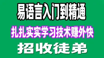2025 易语言入门到精通  游戏脚本 协议软件 全内容全能班