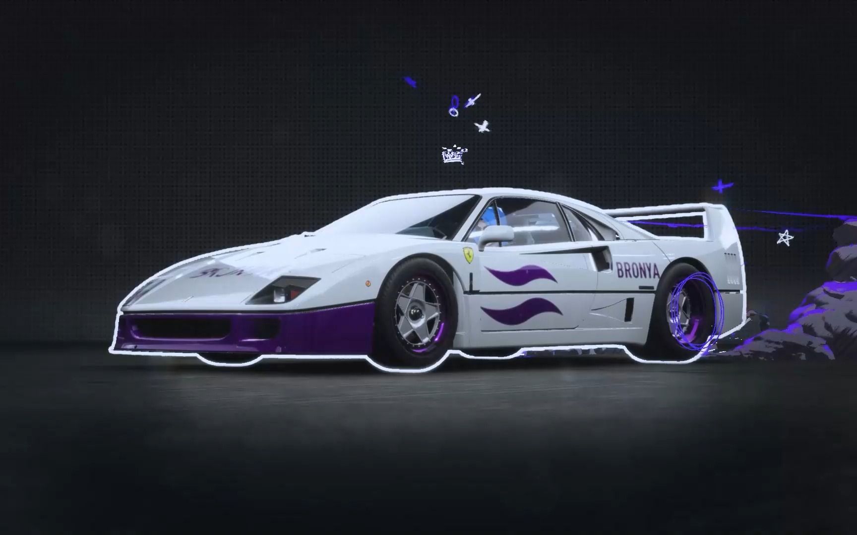 【mt小天才】极品飞车22:不羁 观光路线f40 3:12.33