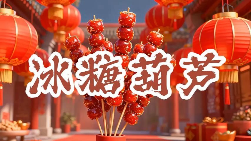 冰糖葫芦，开启甜蜜的童年音乐之旅👏