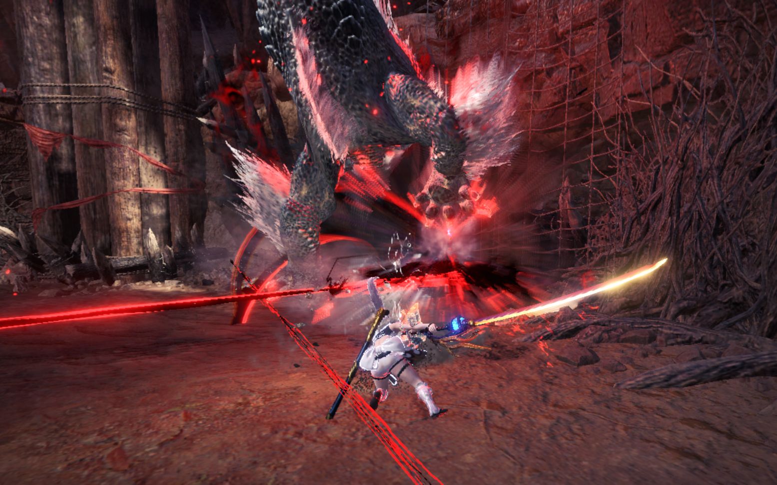 【mhwi】疾梦规则 太刀狱狼龙 8分00(练习)