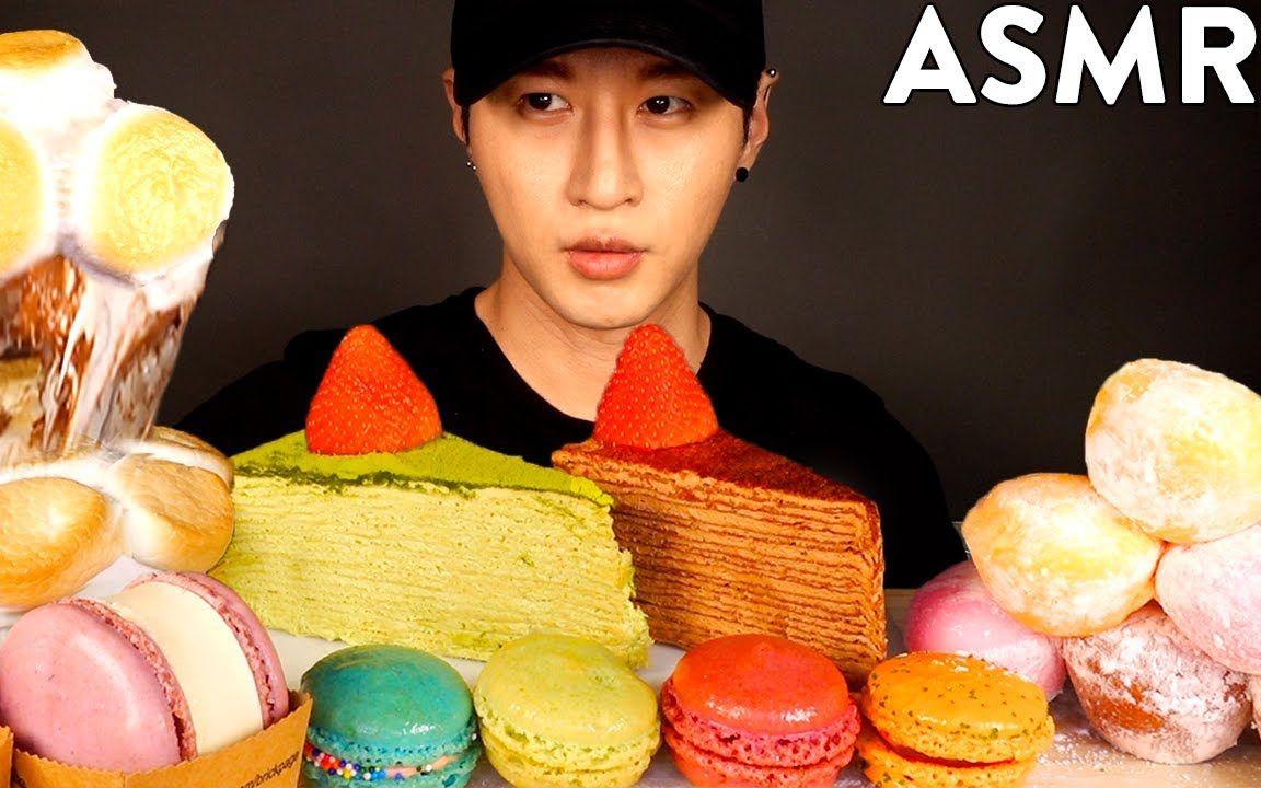 zachchoi千层蛋糕马卡龙烤棉花糖麻薯