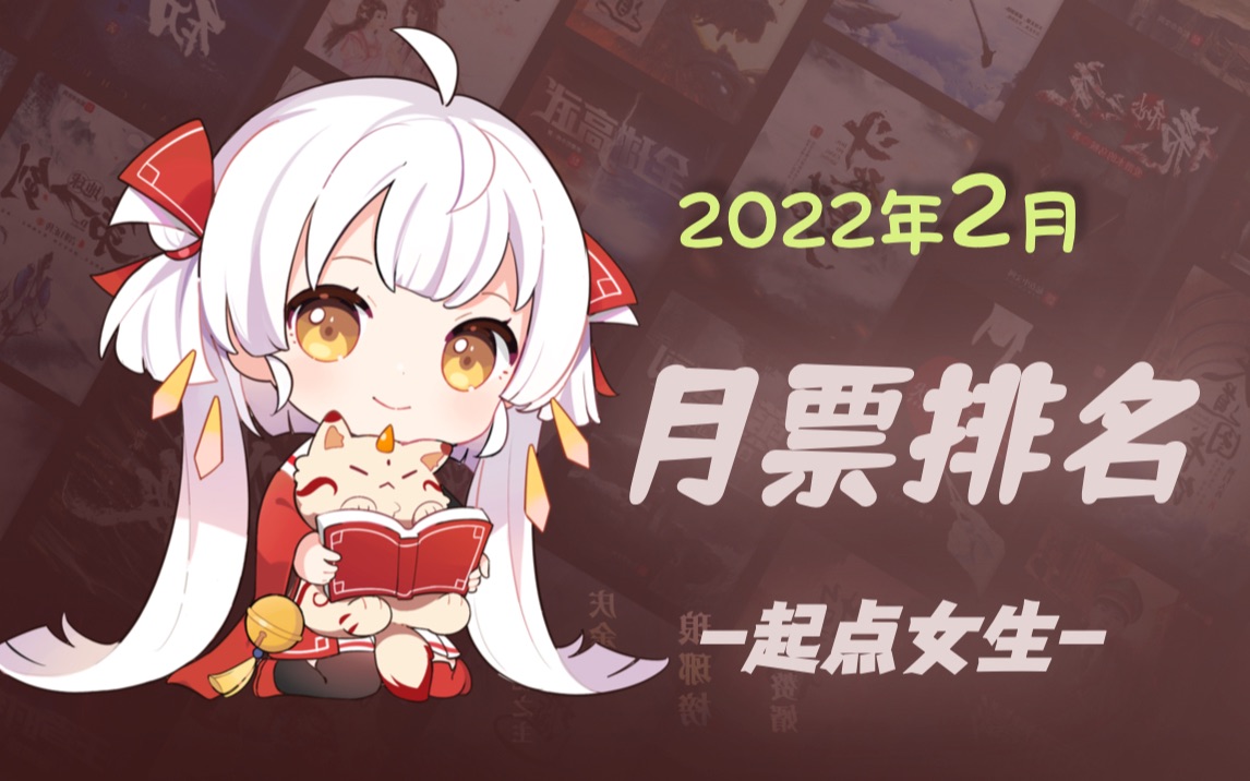 [图]2022年2月｜起点女生月票排名