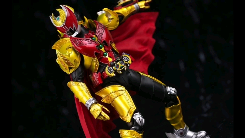 日本测评,shf 真骨雕 假面骑士kiva 魔皇形态