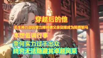 Descargar video: 穿越后的他，天生神力却因智力障碍遭父亲安排成为陪葬驸马。众人嘲讽他痴傻无力，他却凭藉深厚的内功救下濒危公主，并以才情横溢的诗酒风流赢得佳人倾心。面对外界质疑其仅