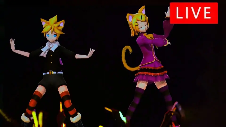 Rin And Len Trick And Treat Live