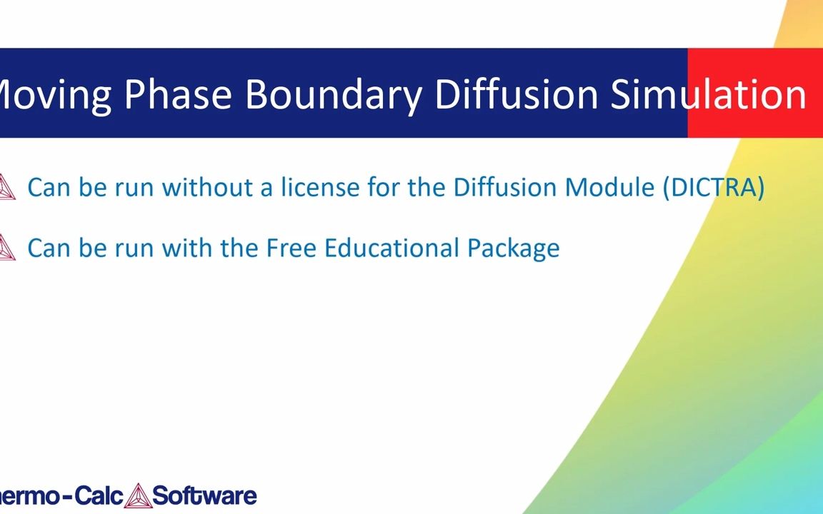 [图]Thermo-Calc Example D_02 - Moving Phase Boundary Diffusion Simulation