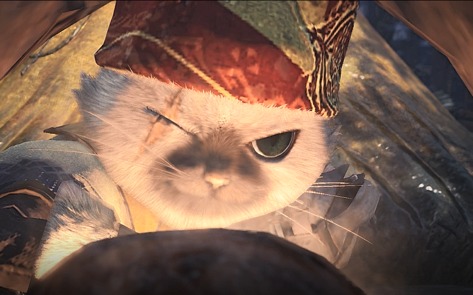 【mhw】怪物猎人世界 当你有一天醒来 发现你的aibo变成了猫?