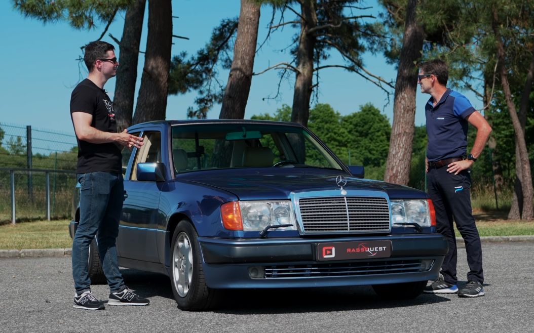 奔驰 w124 e级 500e 法语测评 试驾(机翻字幕敬请谅解)