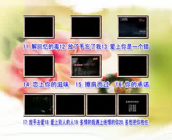 【vcd】流行月光小夜曲 a碟