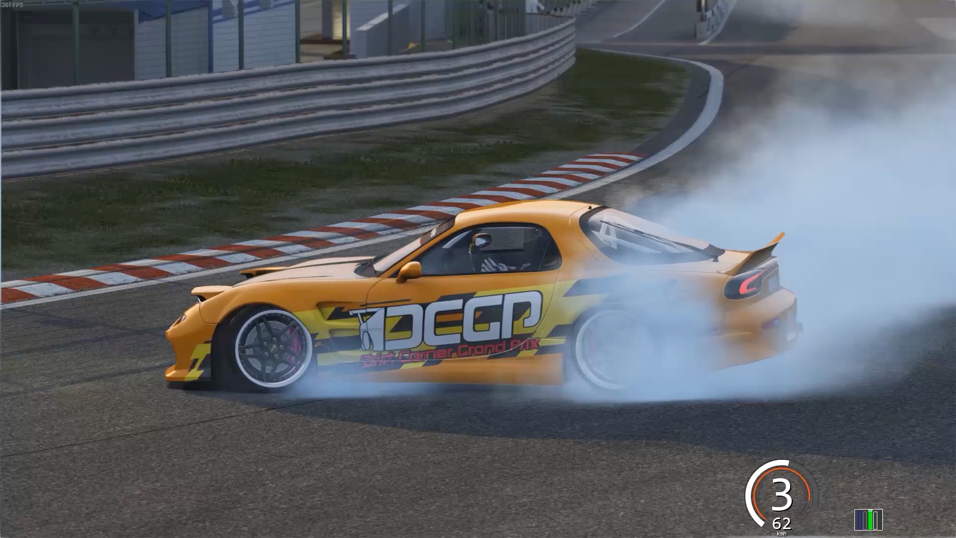 神力科莎 马自达rx7 筑波漂移