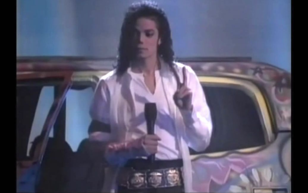 [图]Michael Jackson《Black Or White/Will You Be There》迈克尔杰克逊1991年MTV10周年庆现场