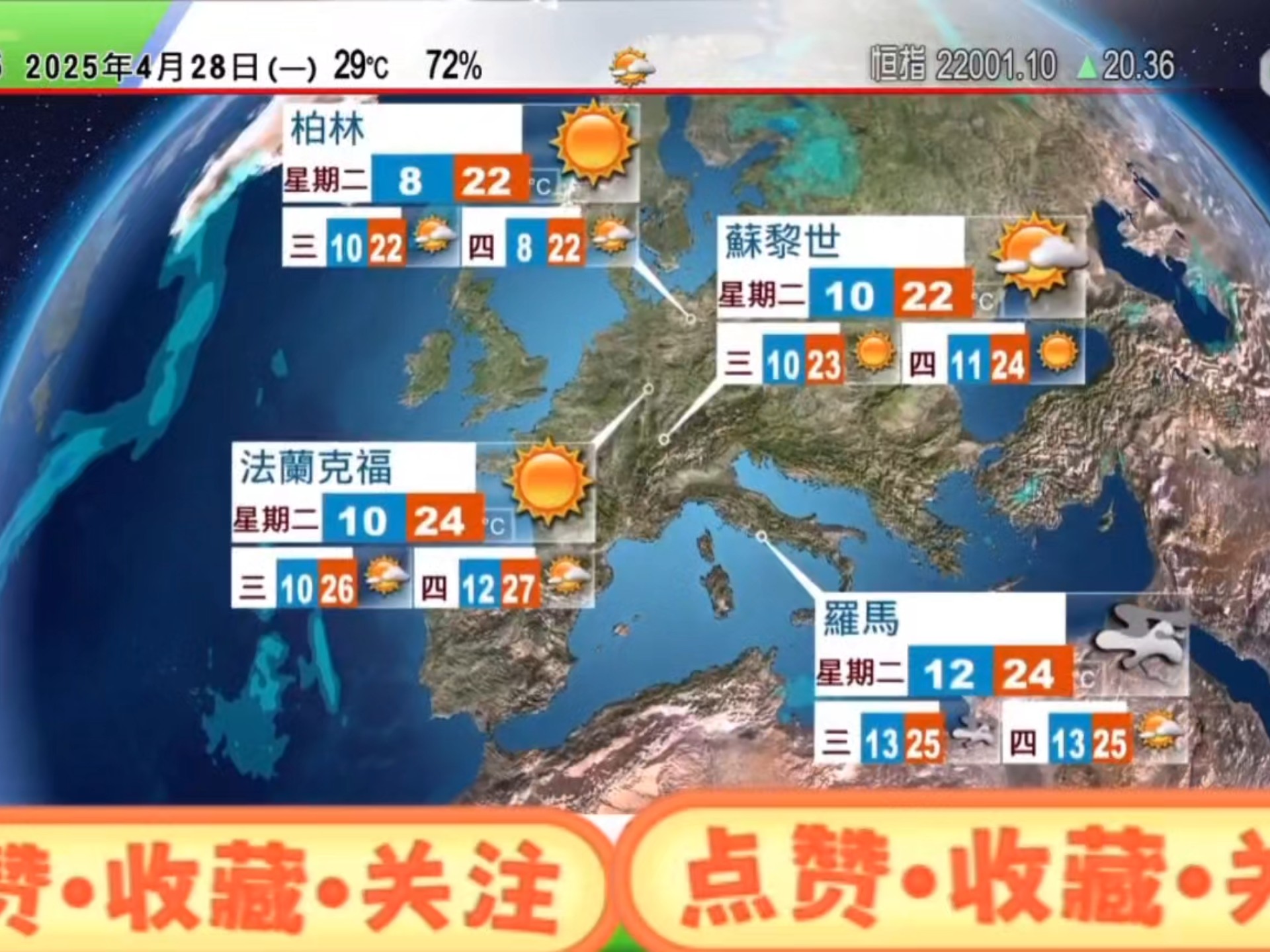 荷兰天气预报预报