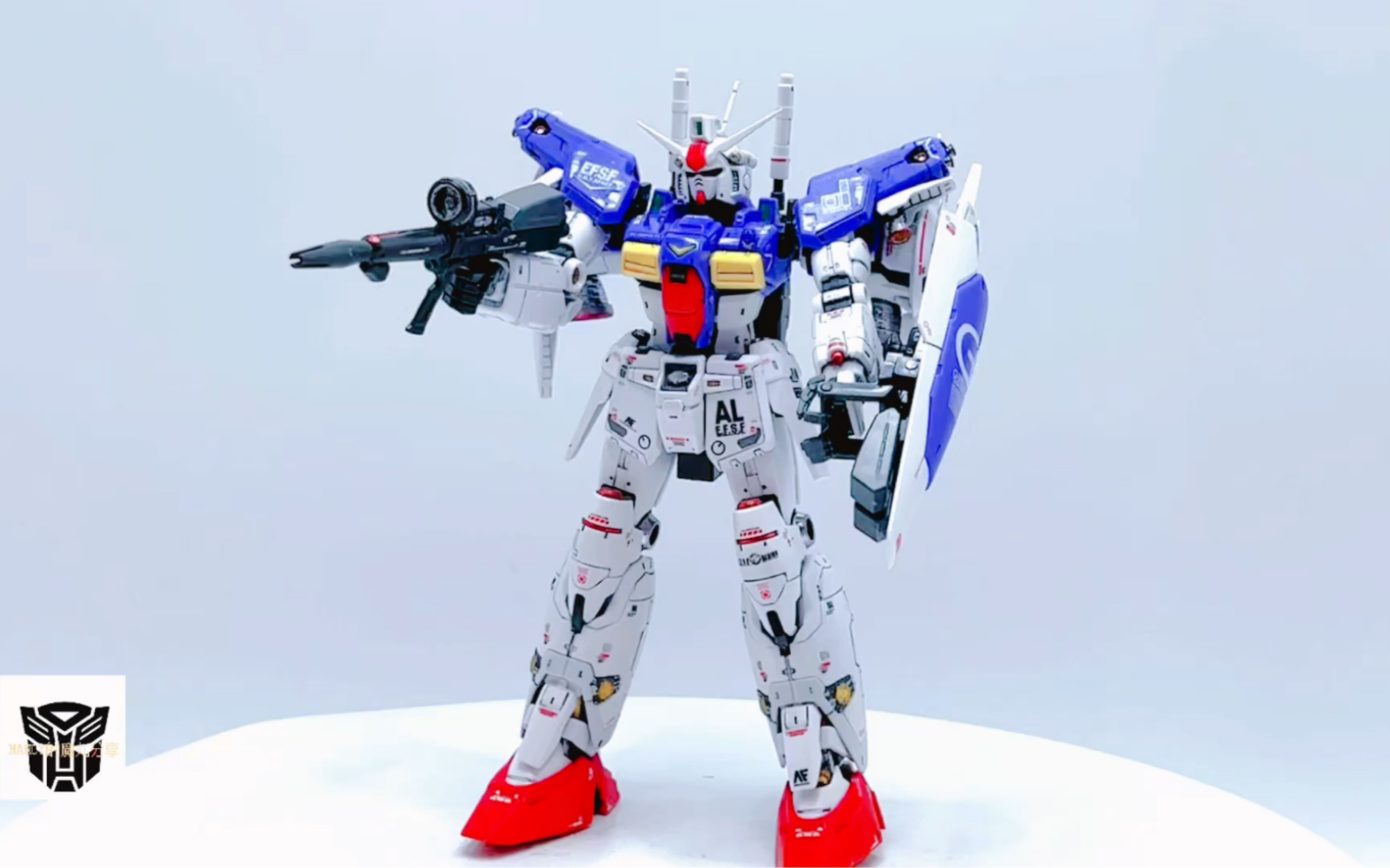 万代rg高达gp01宇宙型测评视频