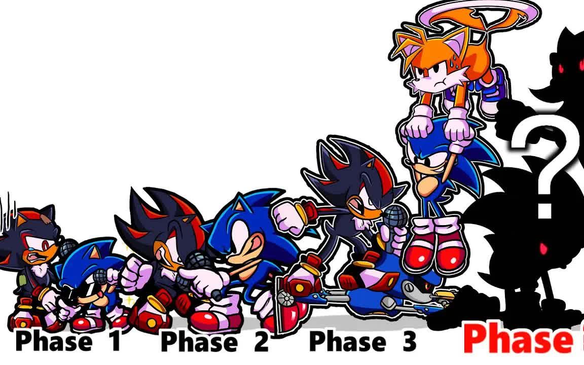 [图]不懂就问这是天籁之音吗？FNF comparison Battle Poor Sonic VS Rich Shadow