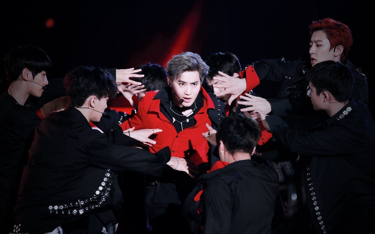 exo monster 打歌舞台-饭制混剪