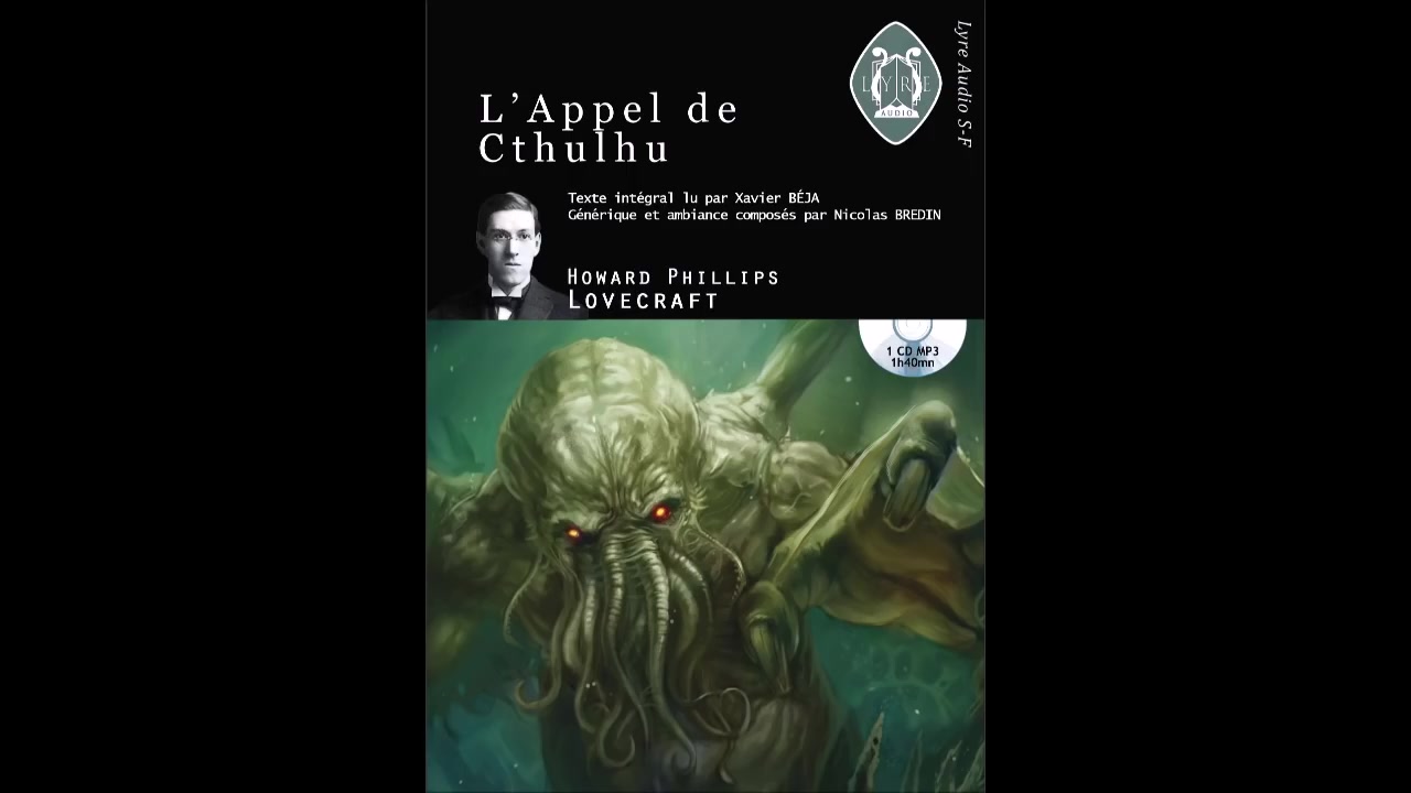 [图][法语有声书/无字]《克苏鲁的呼唤》l'Appel de Cthulhu - Howard Phillips Lovecraft