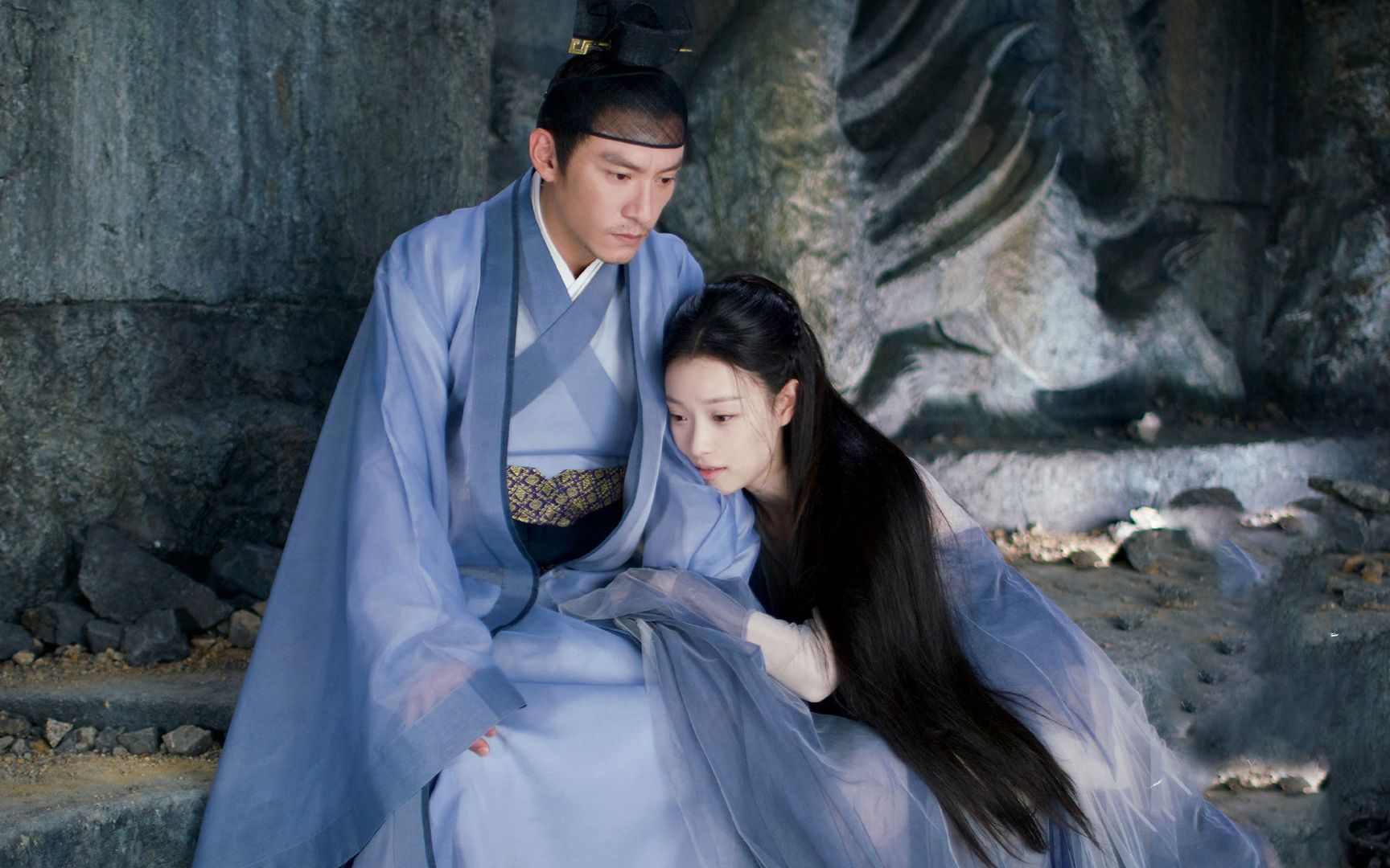 《宸汐缘》张震,倪妮情缘初露,陆虎献唱《云上的傻瓜》_哔哩哔哩 (゜