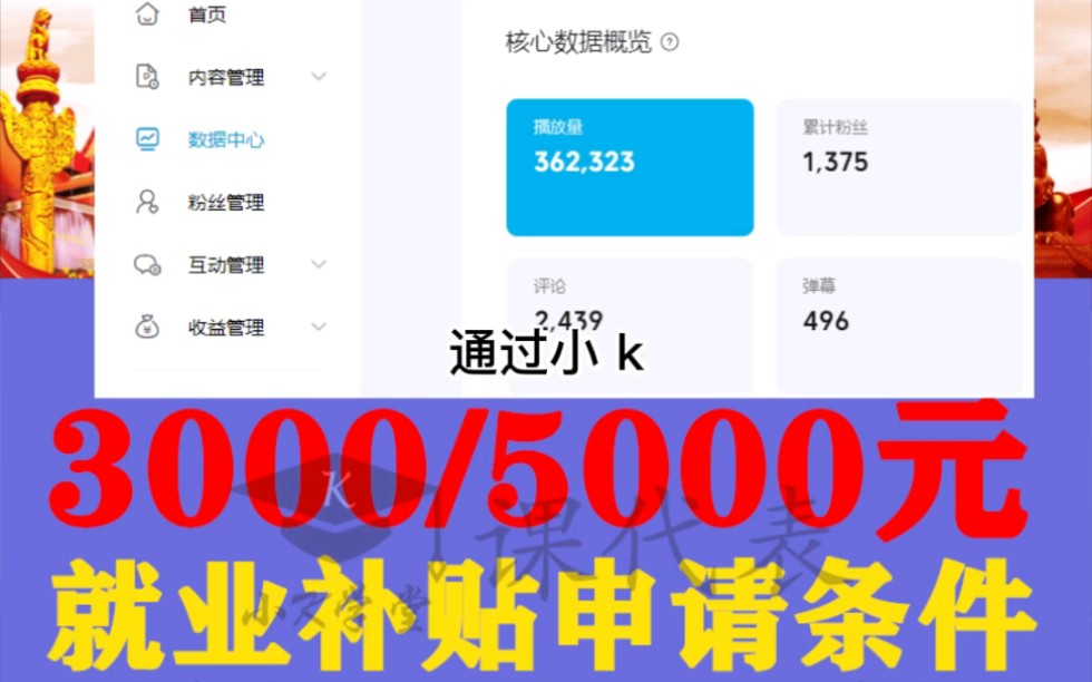 【毕业生必看】广东就业领5000元补贴哔哩哔哩bilibili