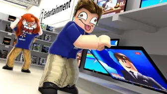 Roblox变身躲猫猫：超市大搜索！我变成了菜板躲在车底！
