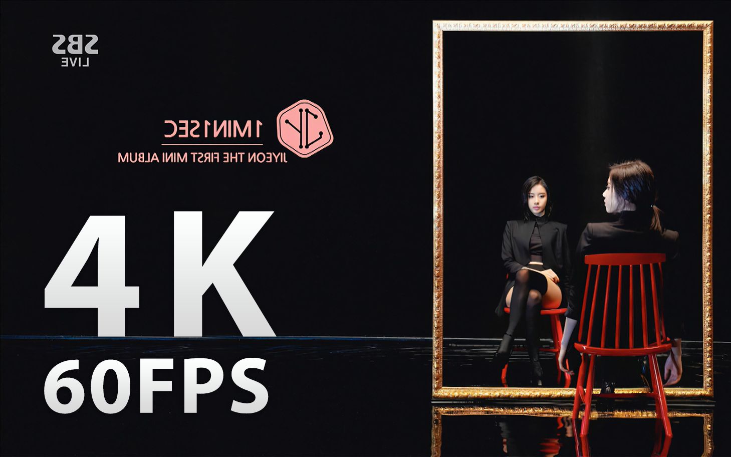 [4k 60fps]140525 智妍职场套装 - 一分一秒1min 1sec现场舞台