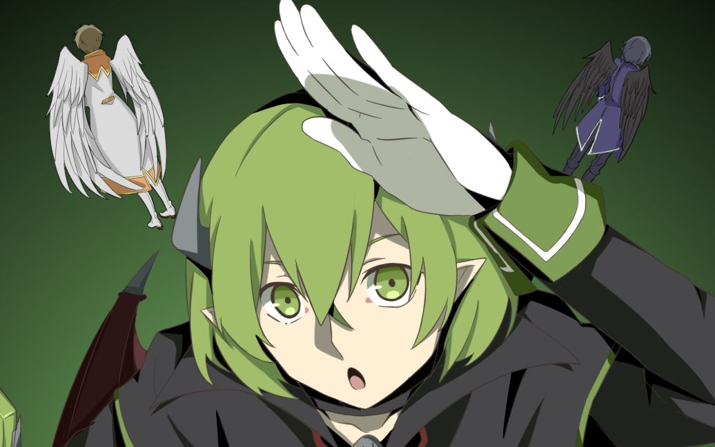 小绿和小蓝手书阳炎daze目隐都市的演绎者op