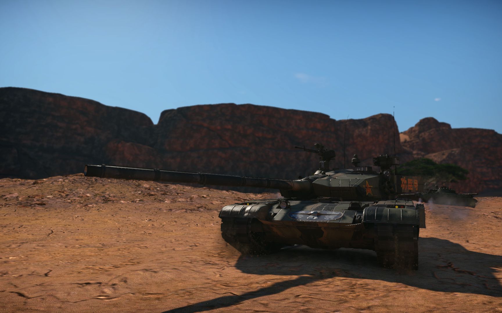 战争雷霆世纪之交一流水准ztz99的实战剪辑