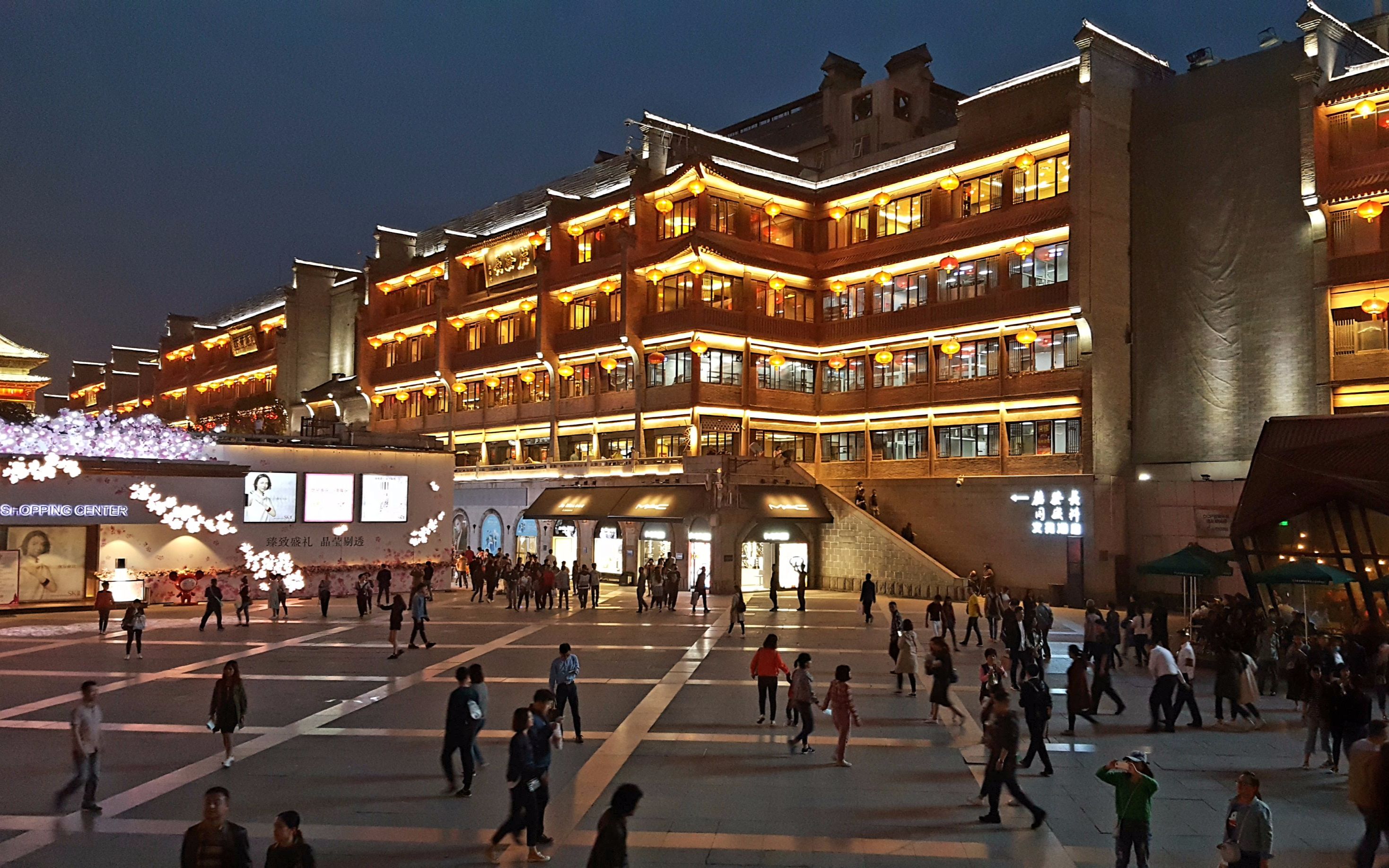 西安钟鼓楼广场20175,6_哔哩哔哩 (゜-゜)つロ 干杯~-bilibili