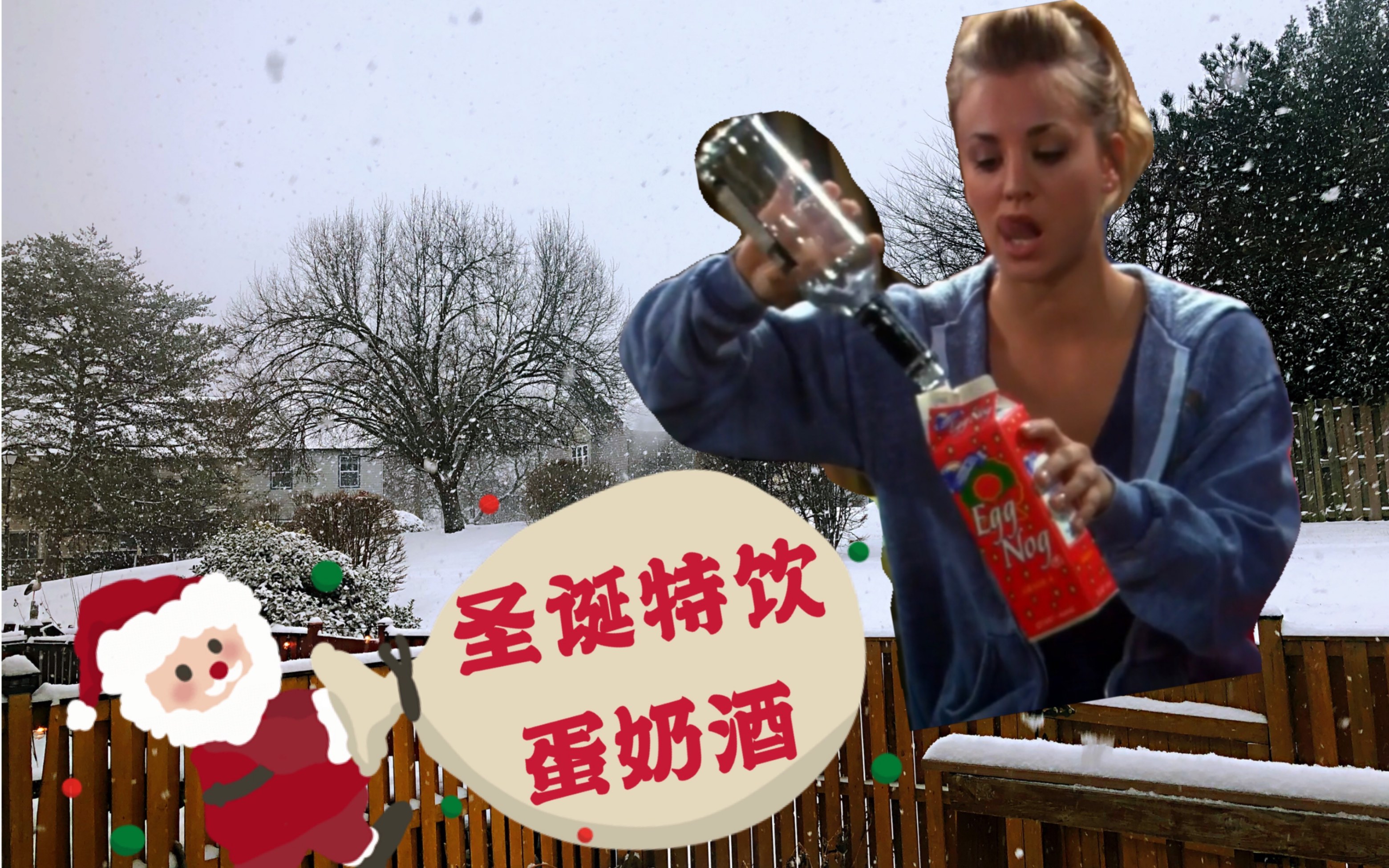 圣诞特饮蛋奶酒?eggnog?_哔哩哔哩 (゜-゜)つロ 干杯~-bilibili