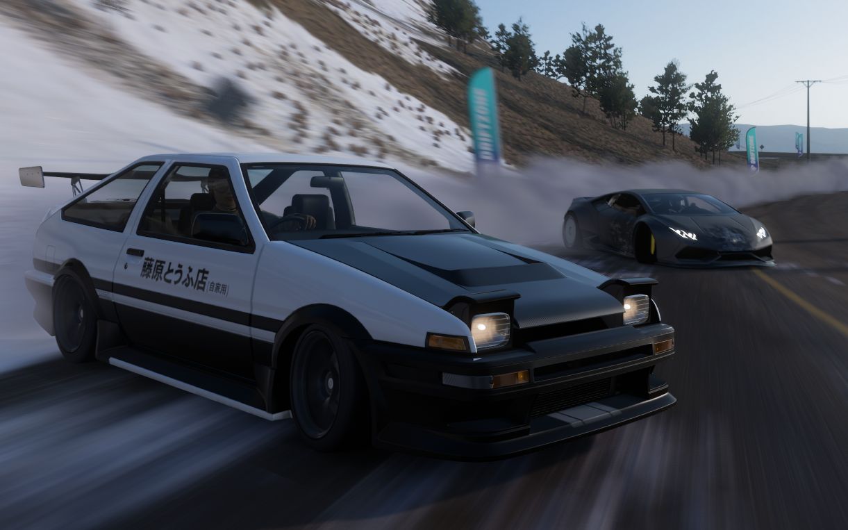 【地平线5】头文字d秋名山漂移蓝图