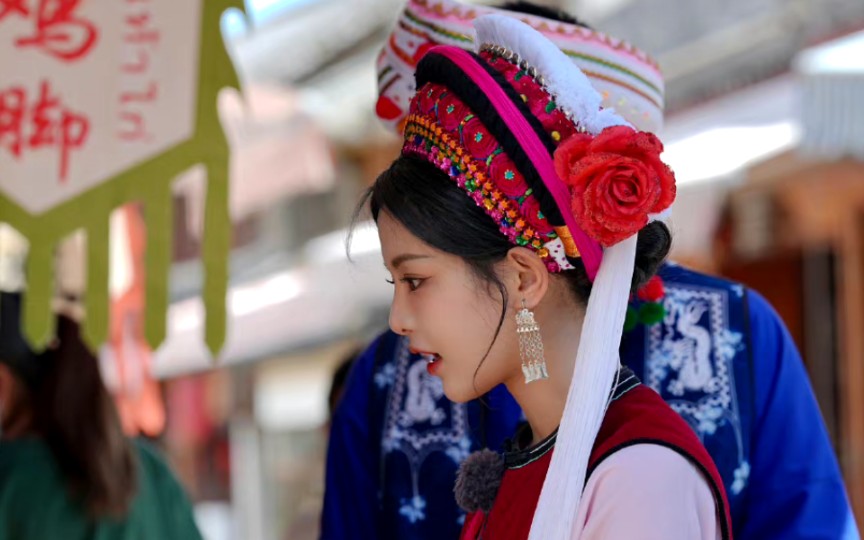 【杨超越】白族服饰好美啊