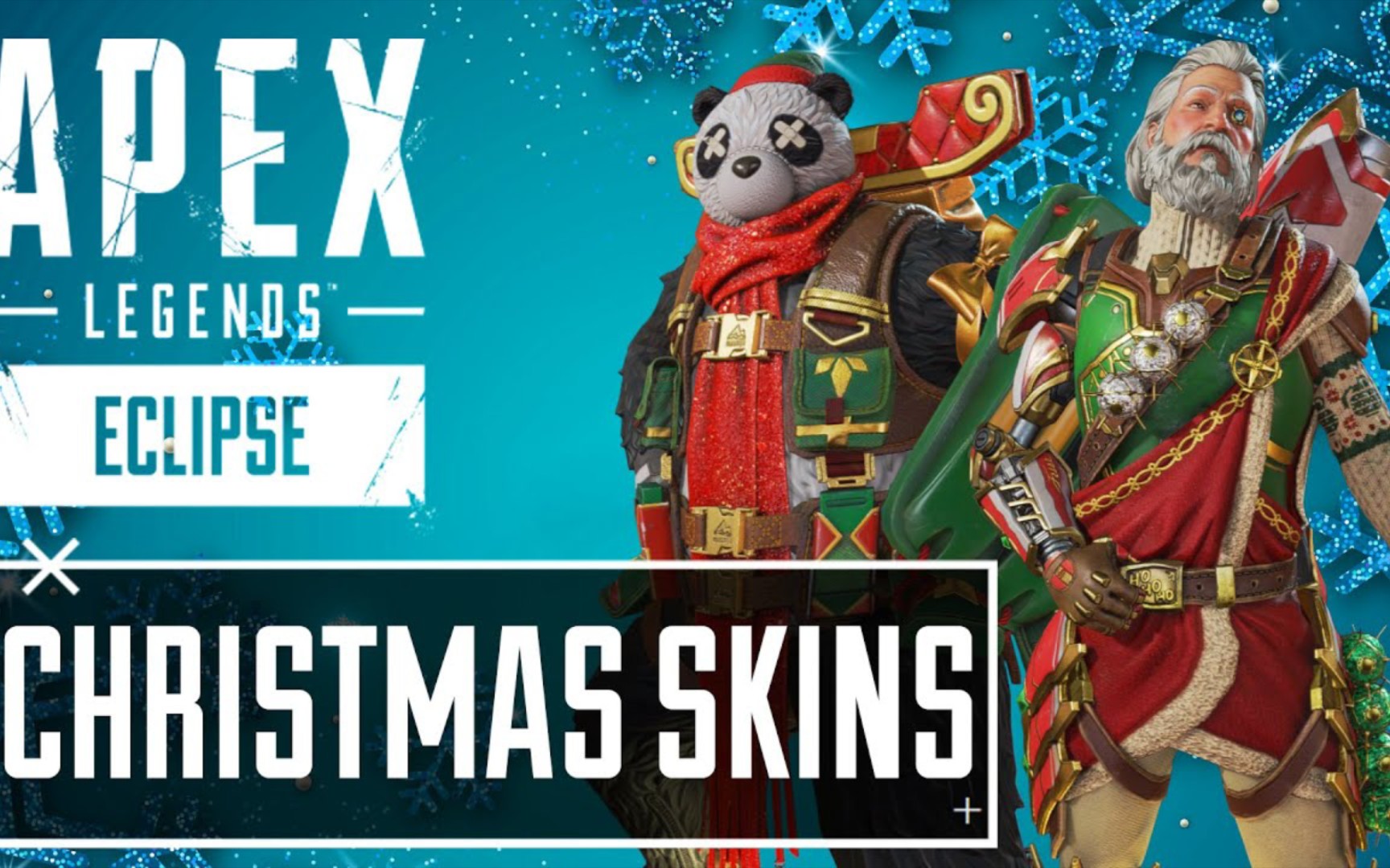 【apex】直布罗陀 暴雷 圣诞节换色 选人动画展示