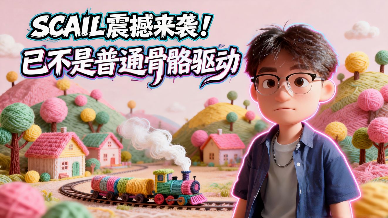 [ComfyUI]SCAIL震撼来袭！骨骼驱动舞蹈，这个东西“不正常地强”！-啦啦啦的小黄瓜-啦啦啦的小黄瓜-哔哩哔哩视频