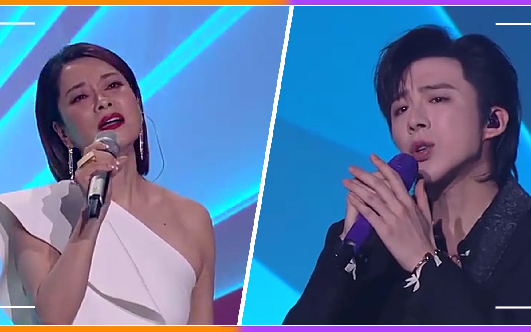 58岁毛阿敏台上忘词,和刘宇宁跨界合作《归去来》,被指唱功大减