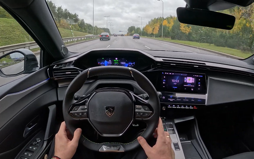 2023款标致408 gt 第一视角试驾