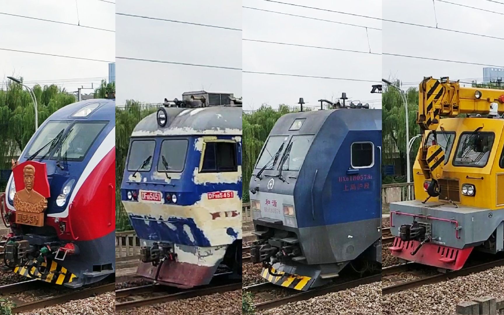 【铁路随拍】金鹰分散动力动车组&df8b厂修涂装&老周出巡 苏州站的