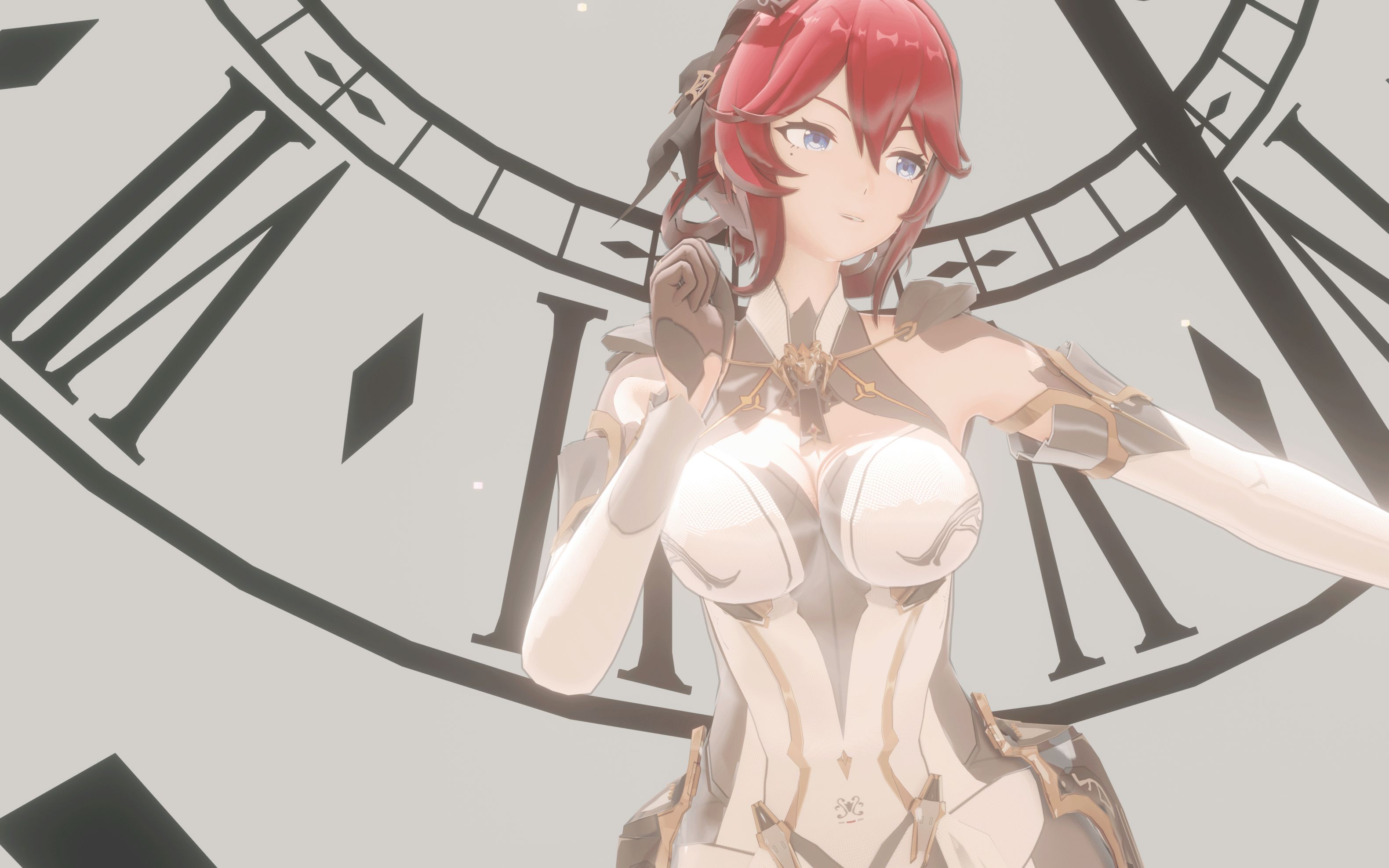 【mmd/4k】请来看看奶凶奶凶的雅典娜!