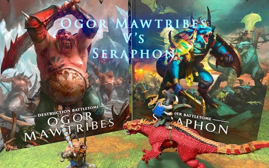 战锤西格玛时代对战视频荣耀之路食人魔vs塞拉芬