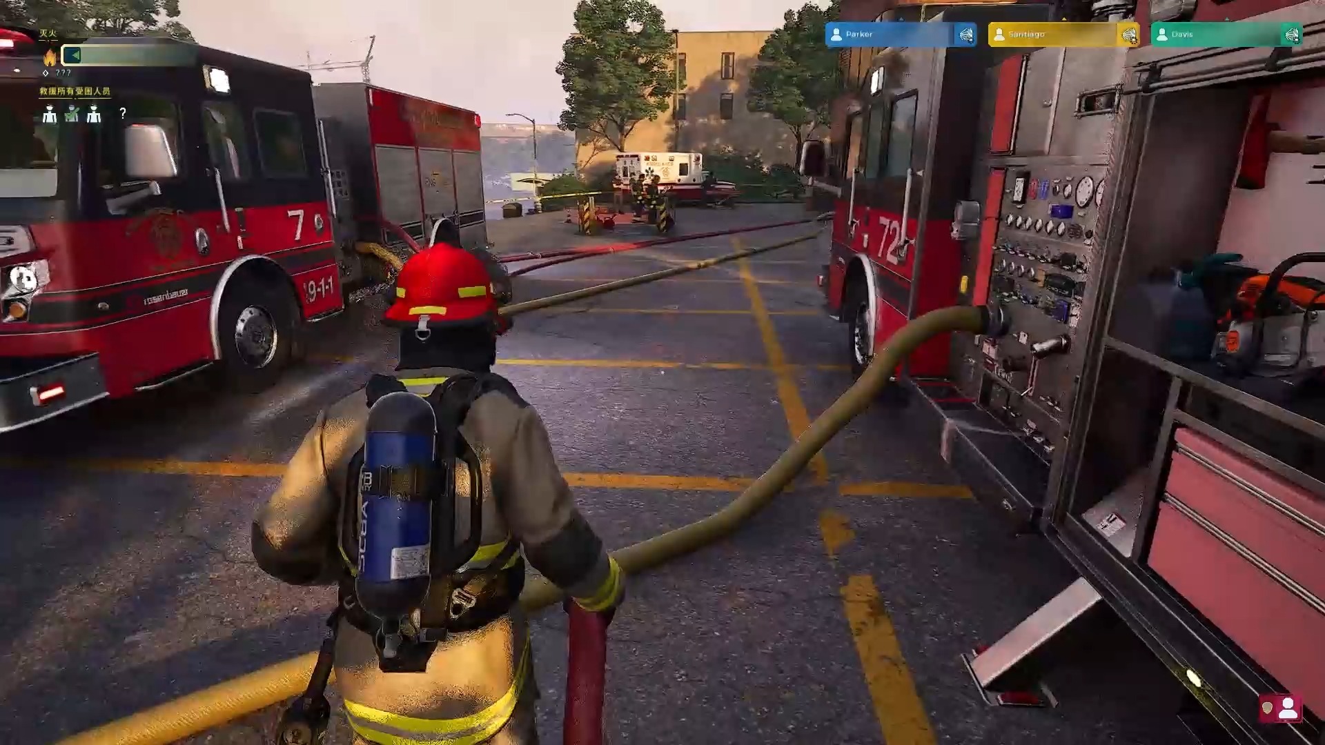 《消防员模拟器:火苗燃动》游戏实况