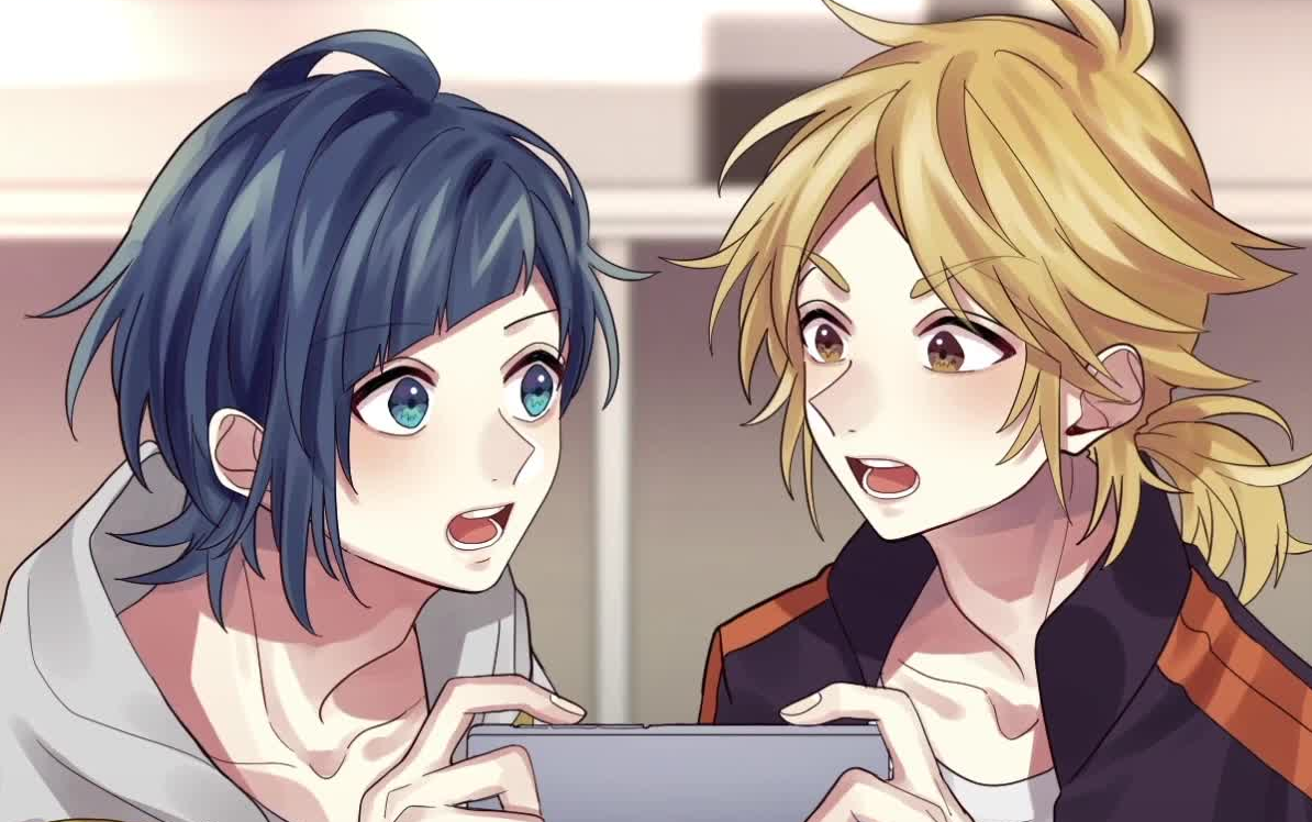 【手书】青华&yellow【lip×lip(内山昂辉&岛﨑信长)】_哔哩哔哩_bili